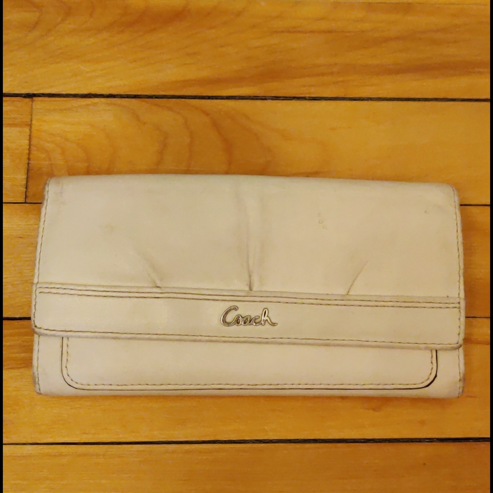 COACH leather wallet